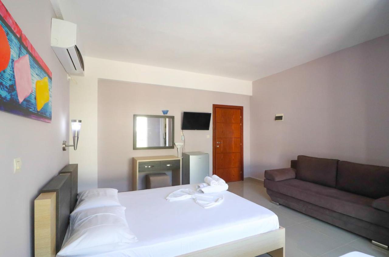 Hotel Potami Beach - Mondi Goro Himare Ngoại thất bức ảnh