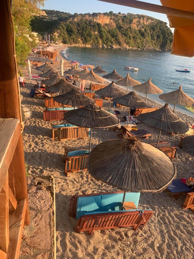 Hotel Potami Beach - Mondi Goro Himare Ngoại thất bức ảnh